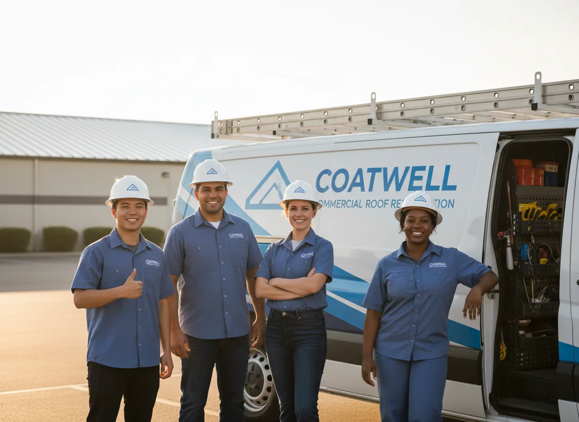 Commercial roof coating company in South Salem, OH